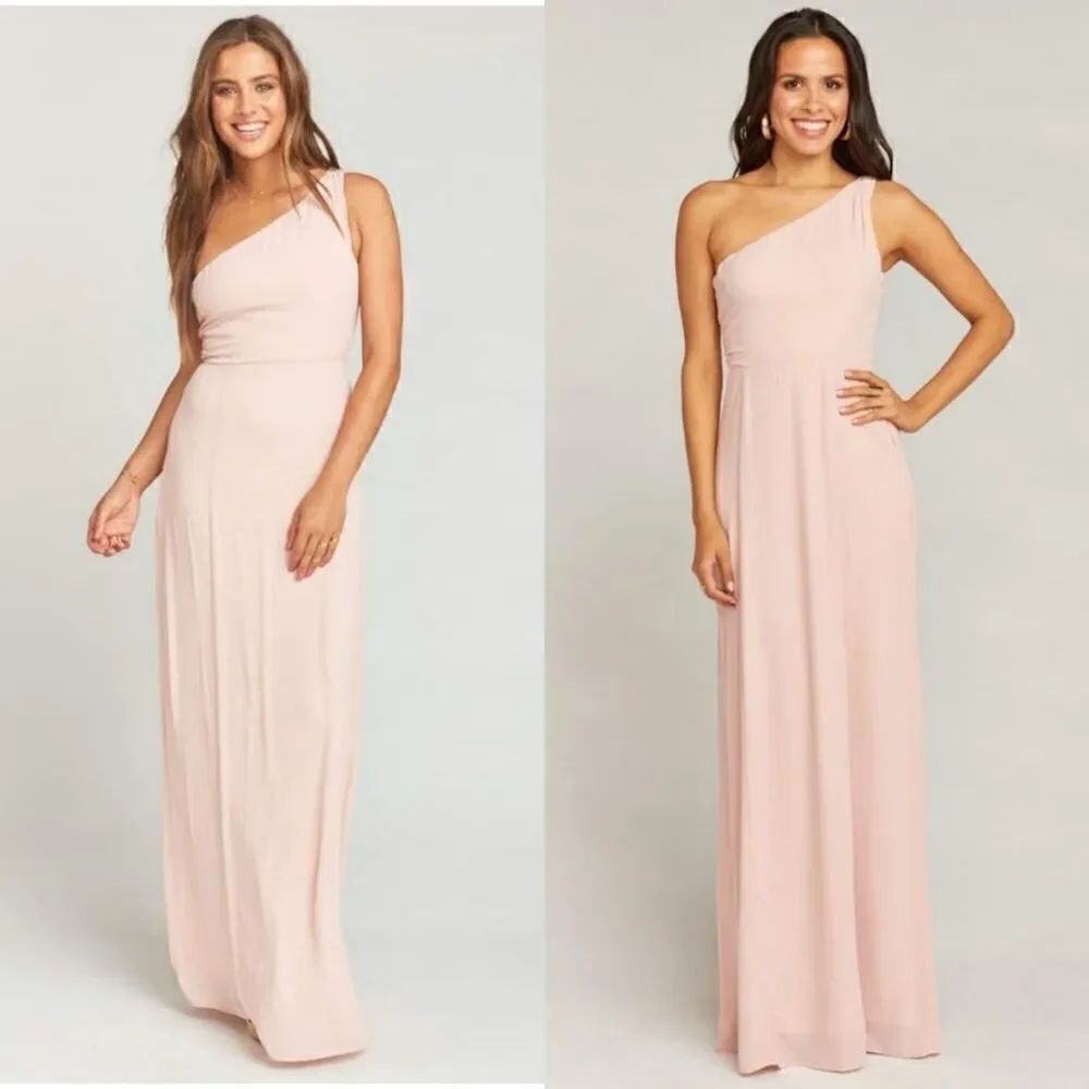 Show Me Your Mumu Eliza One Shoulder Maxi Dress